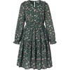 Dark Green Floral