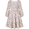 Beige Brown Floral