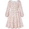 Cream Peach Floral
