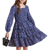 Navy Blue Floral