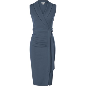 GRACE KARIN Women’s Wear to Work Bodycon Sleeveless Dresses(Gray Blue)