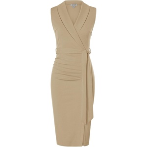 GRACE KARIN Women’s Wear to Work Bodycon Sleeveless Dresses(Khaki)