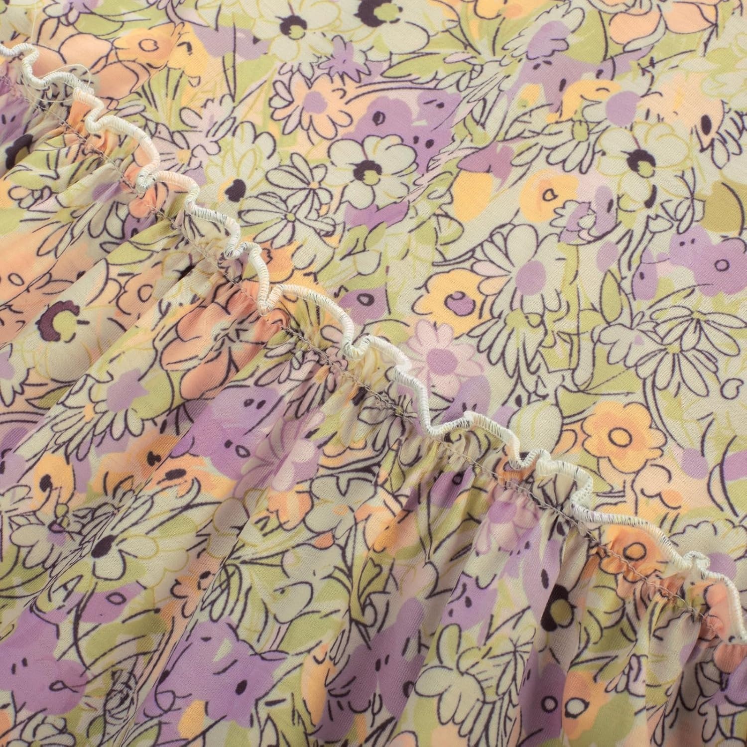 image:imageGRACE KARIN Summer Dresses for Women 2026 Vacation Boho Maxi SundressPurple Green Floral