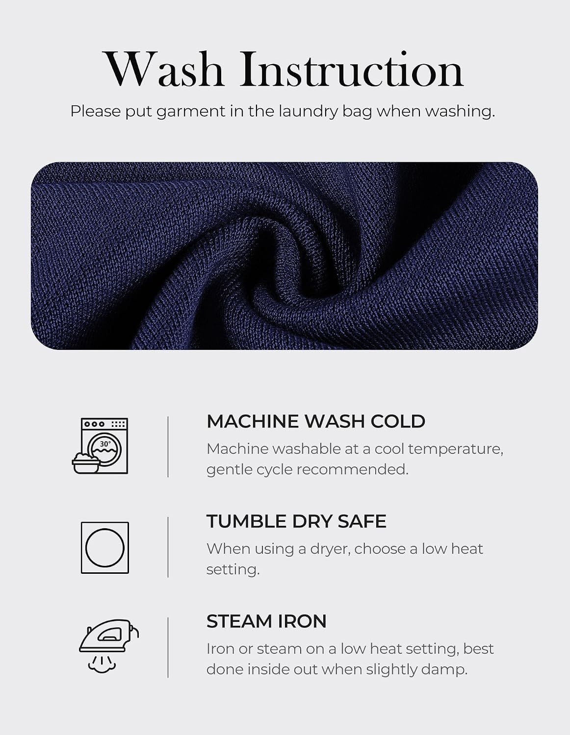 image:imageGRACE KARIN Women Sweater Blazer Business Casual Blazers Knit Fall CardiganNavy Blue