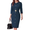 Deep Peacock Blue
