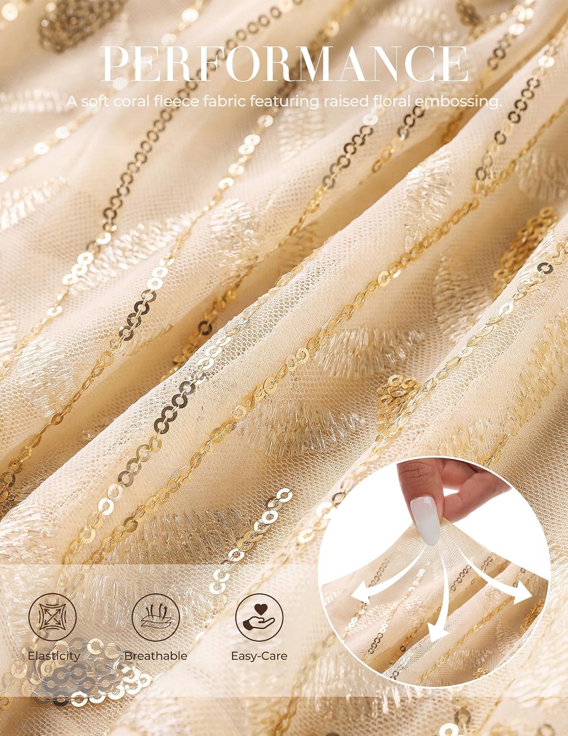 image:imageGRACE KARIN Mother of The Bride Groom Dresses Wedding Guest DressChampagne Gold