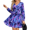 Blue Pink Floral