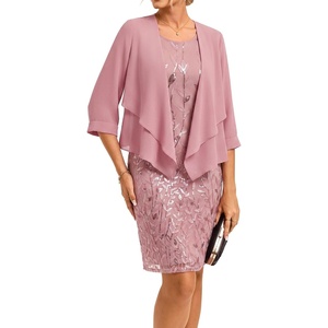 GRACE KARIN Mother of The Bride Groom Dresses Wedding Guest Dress(Pink)