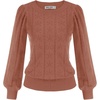 Cl0834 Red Brown Long Sleeve