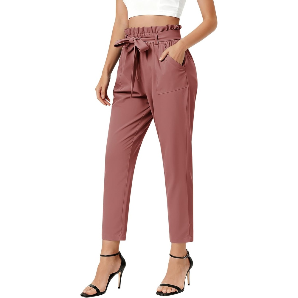image:imageGRACE KARIN Women Work Pants High Waist Dress Trousers Business CasualPink