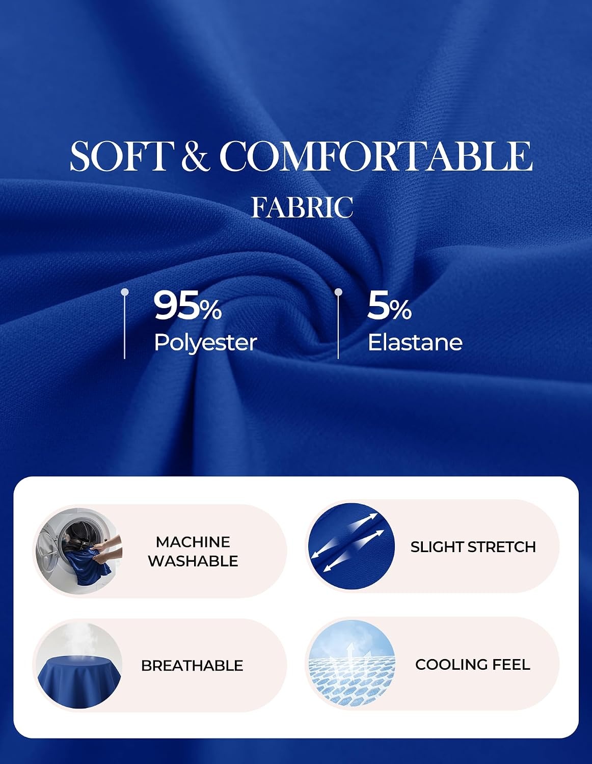 image:imageGRACE KARIN Women Tops Dressy Casual Ruffle Sleeve BlousesRoyal Blue