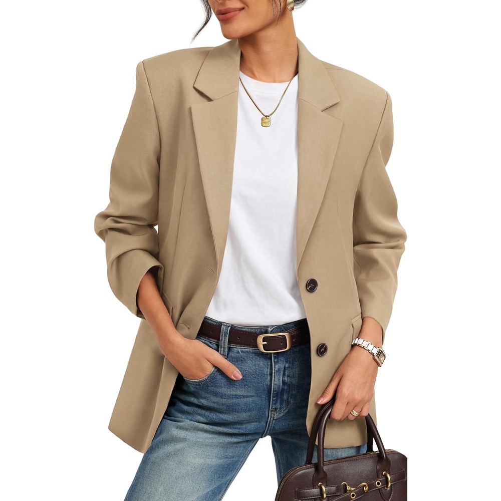 image:imageGRACE KARIN Womens Blazer Business Casual 2026 Relaxed FitKhaki