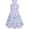 Blue White