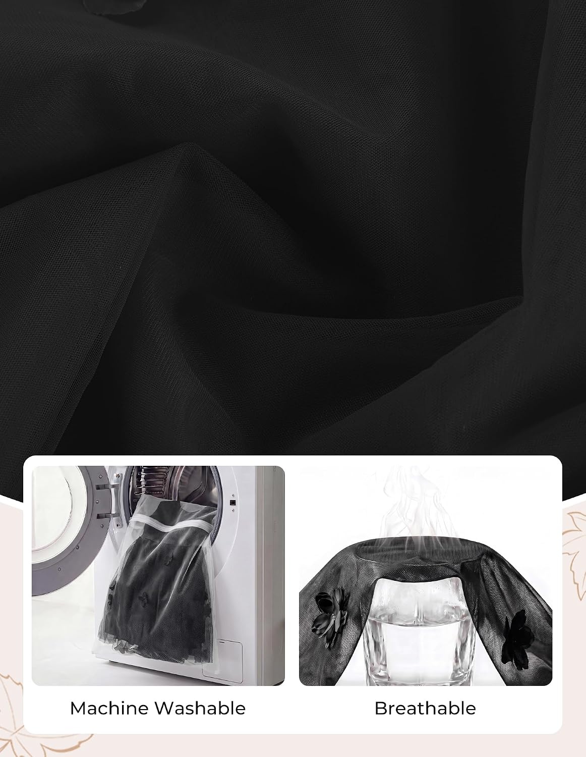 image:imageGRACE KARIN Flower Girl Dreses Satin Wedding Pagegant Formal High Low TulleBlack