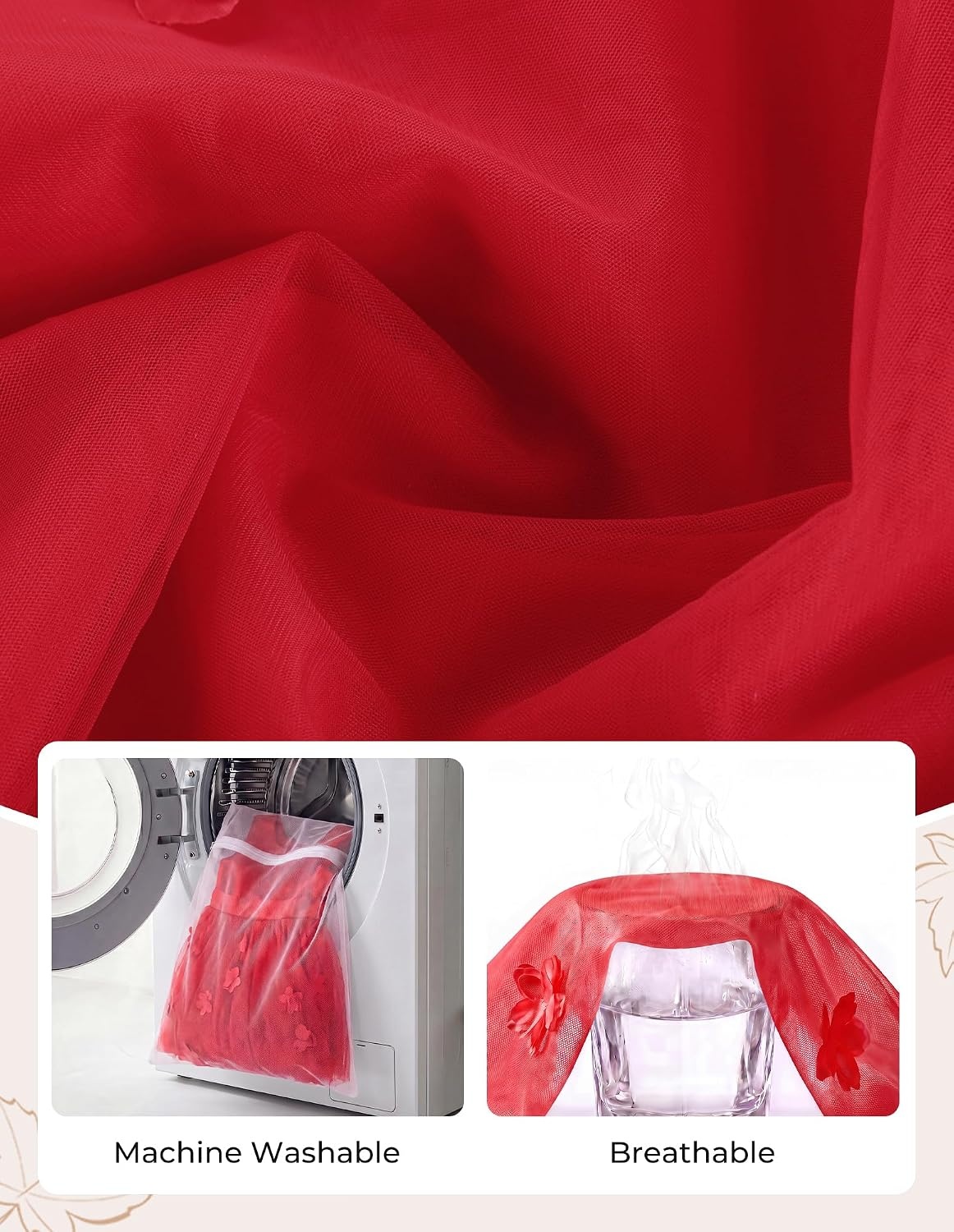 image:imageGRACE KARIN Flower Girl Dreses Satin Wedding Pagegant Formal High Low TulleRed