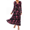 Black Pink Floral