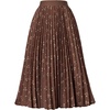 Brown Yellow Floral