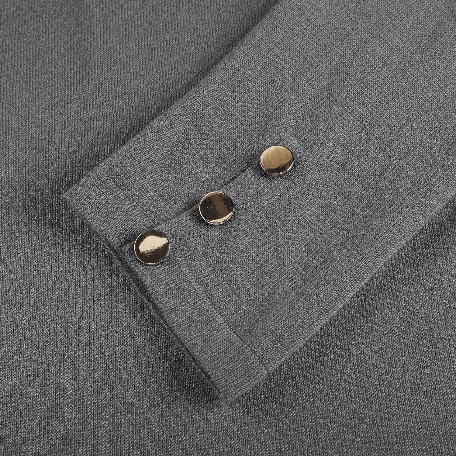 image:imageGRACE KARIN Long Cardigans for Women 2026 Business Casual Fall FashionDark Gray