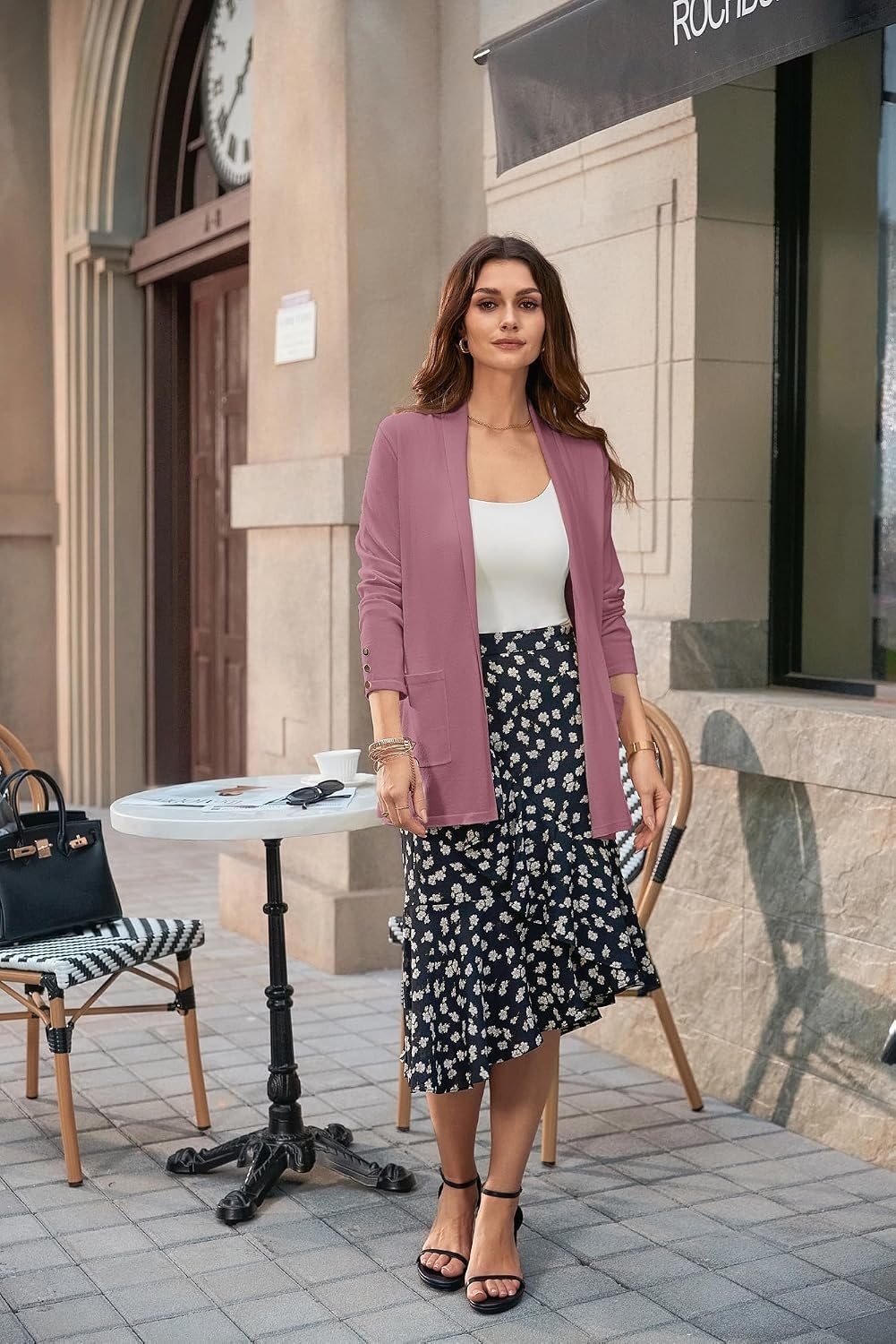 image:imageGRACE KARIN Long Cardigans for Women 2026 Business Casual Fall FashionPuce