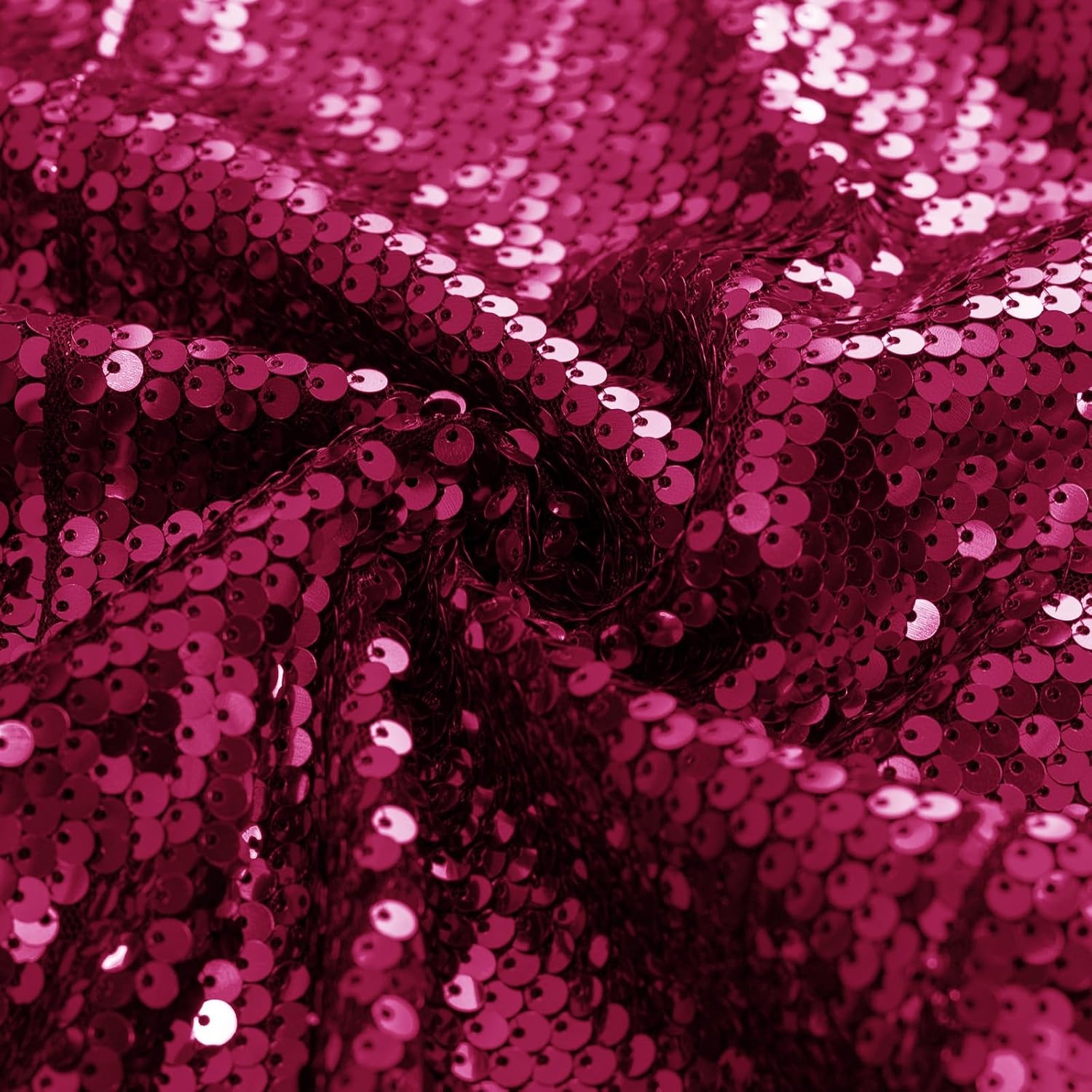image:imageKANCY KOLE Womens Sequin Jackets Open Front Blazer Jacket Casual Long Sleeve Sparkly Cardigan Coat with Pocket SXXLRose Red