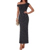 Black Polka Dots
