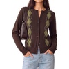 Argyle Brown Green