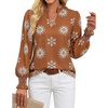 Brown Boho Floral