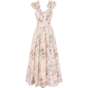 GRACE KARIN 2026 Women’s Summer Floral Print Dress(Purple)