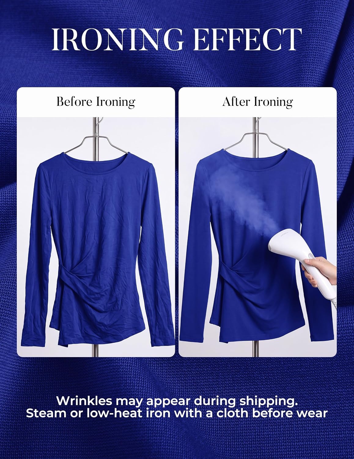 image:imageGRACE KARIN Womens 2026 Fall Peplum Tops Dressy Casual ShirtRoyal Blue